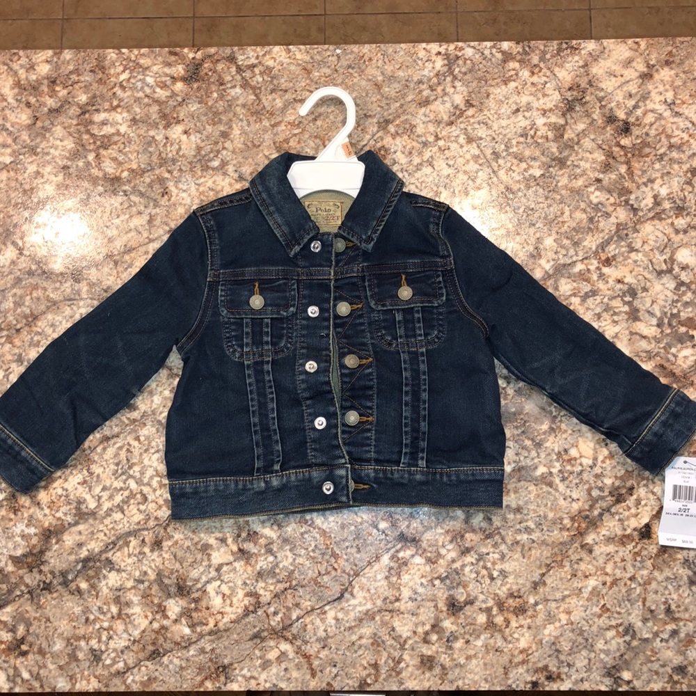 Polo Denim jacket - Toddler Sz 2T